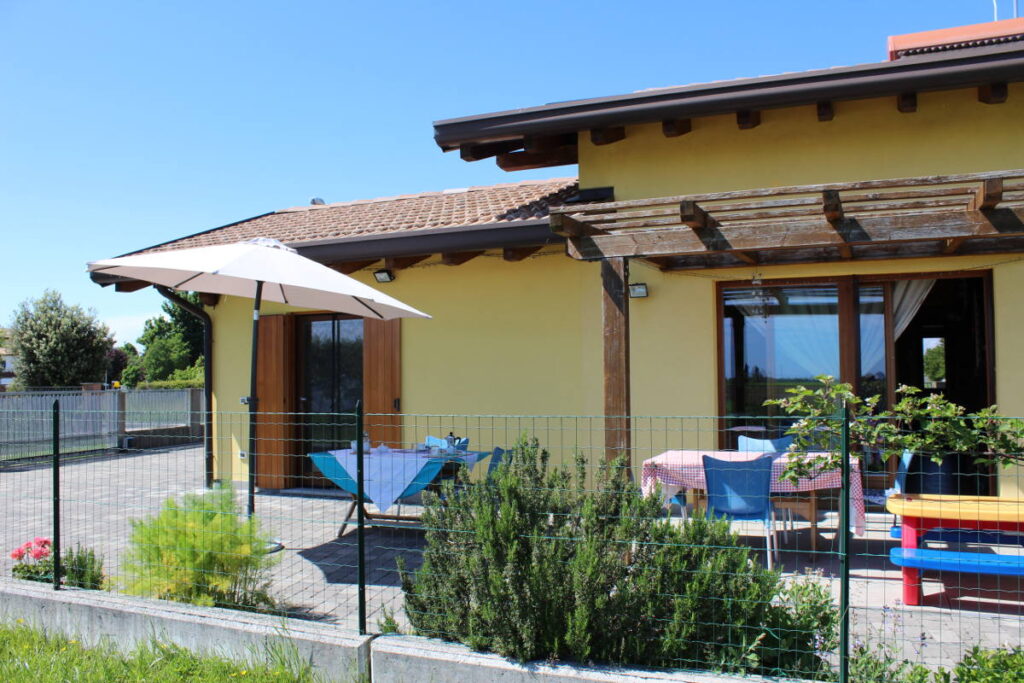 Zona colazione esterna